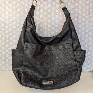 Nautica Black Shoulder Satchel Bag
